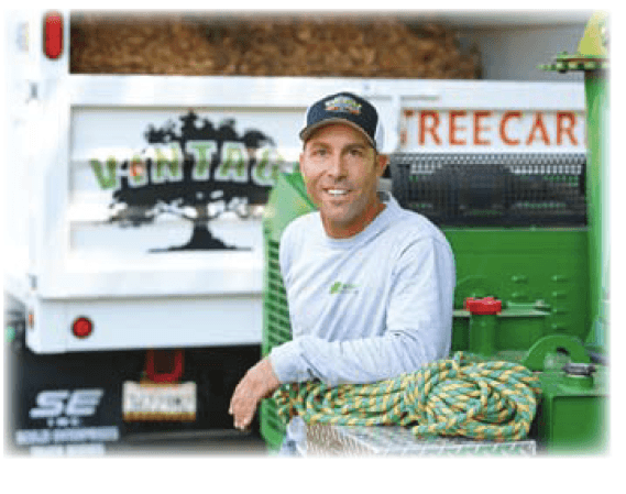 red frey, owner and operator of Vintage Tree Care in Santa Rosa