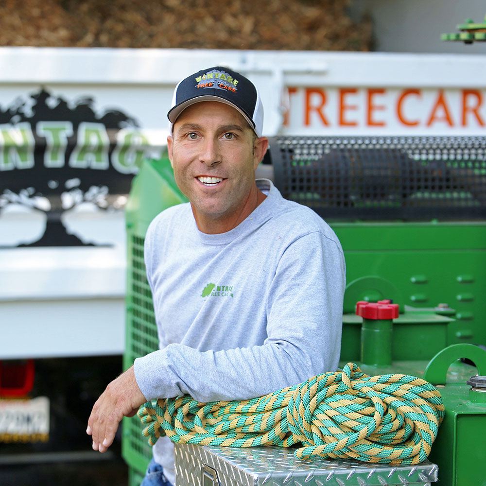 Fred Frey, certified arborist and owner of Vintage Tree Care